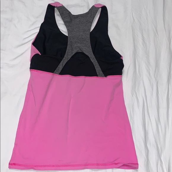 Champion Pink Razor Back Workout Tank - Picture 2 of 5